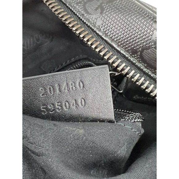 Gucci Briefcase GG Imprime Coated Canvas Black Monogram Business Bag - Picture 10 of 12